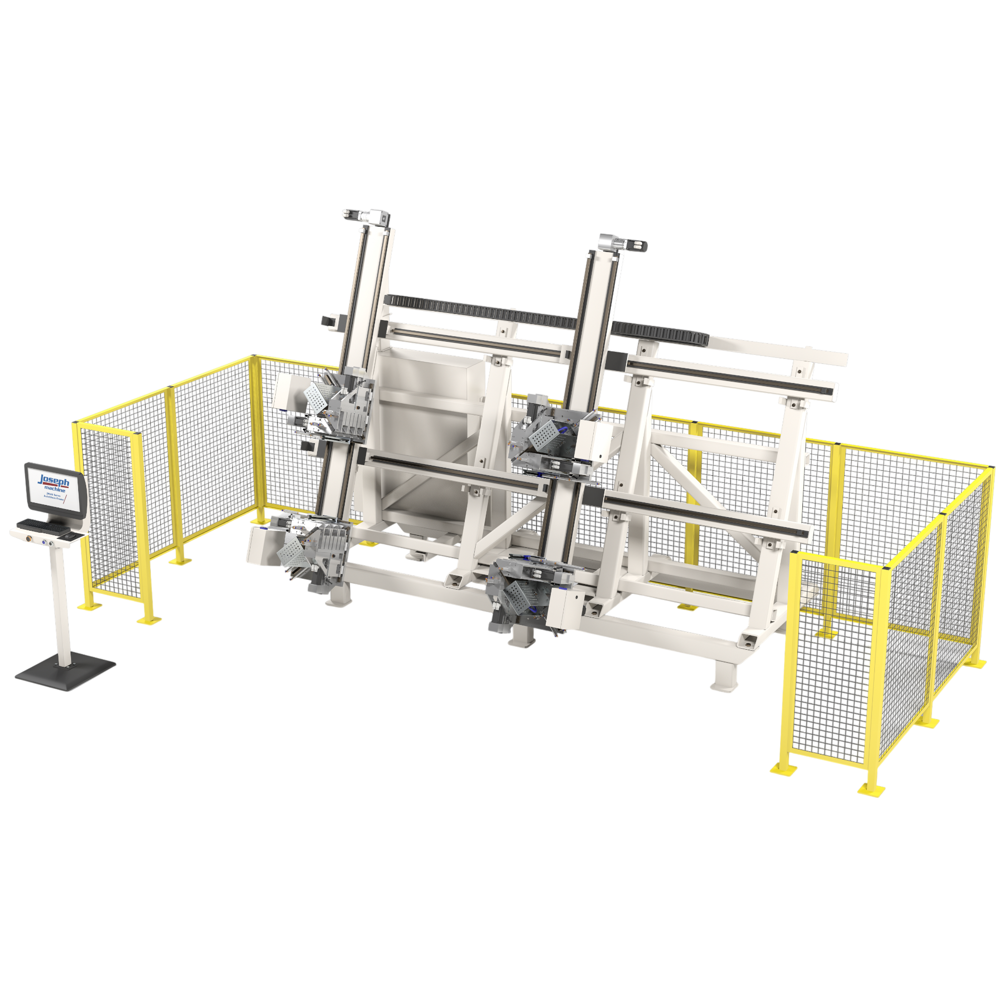 Joseph Machine vertical welder for PVC window systems