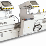 HYDRA DMFA-4590 dual-miter saw for window fabrication by Joseph Machine
