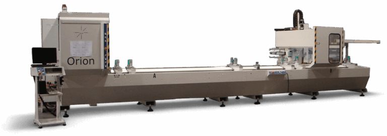jCNC ORION 4-axis CNC machining center for extrusion processing by Joseph Machine