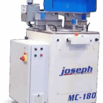MC-180 geometric saw for trapezoidal window frame components by Joseph Machine